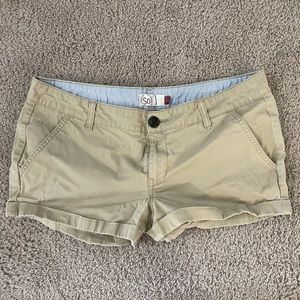Tan shorts
